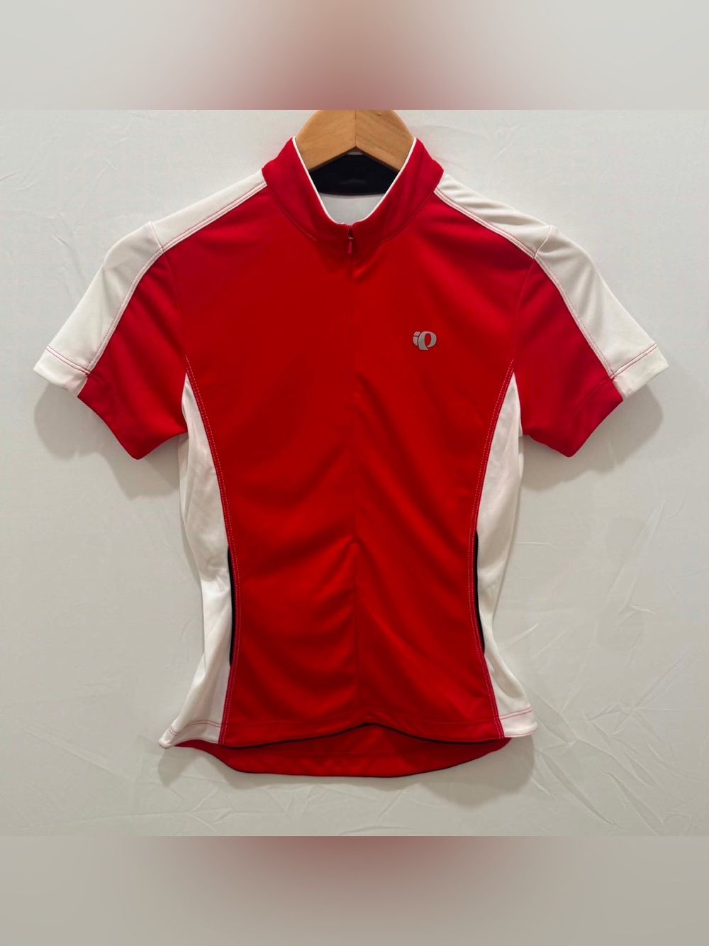 Pearl Izumi Red and White Youth Short Sleeve Cycling Jersey Women S